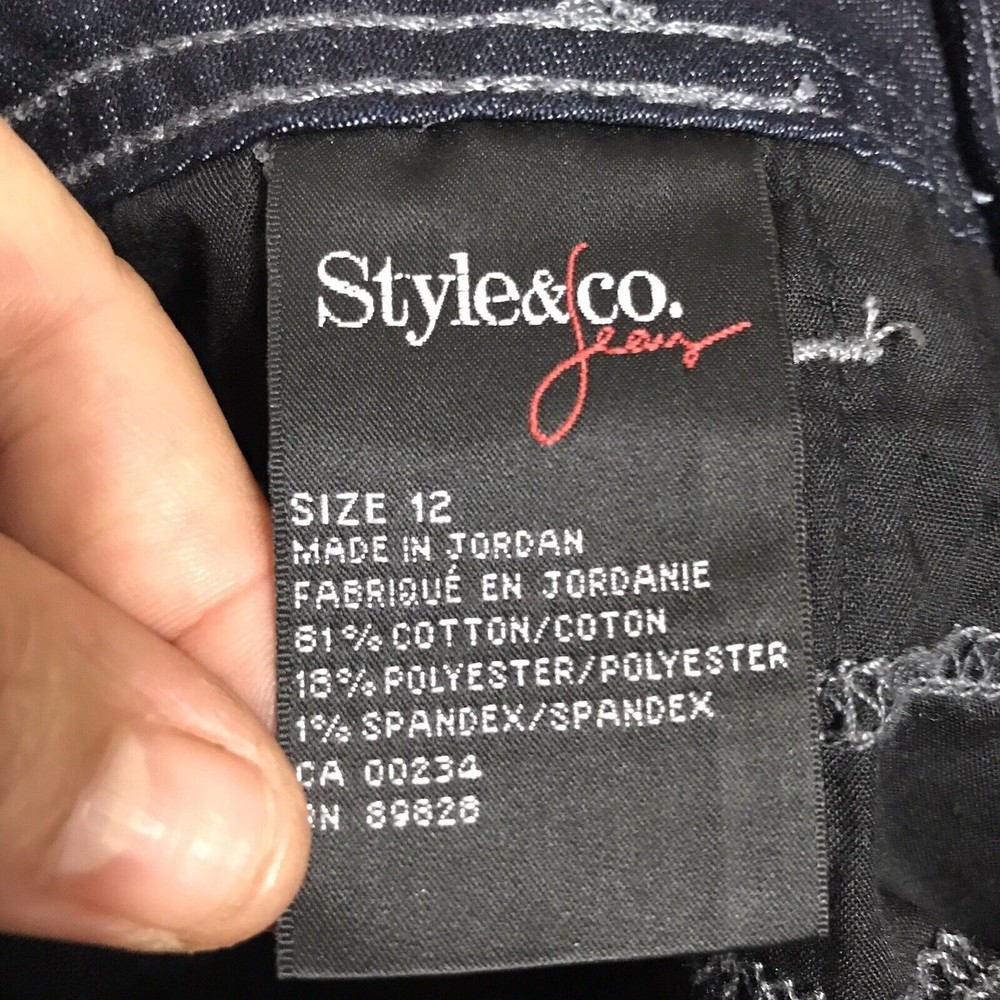 Style & Co. tummy control capri size 12 - Picture 10 of 10